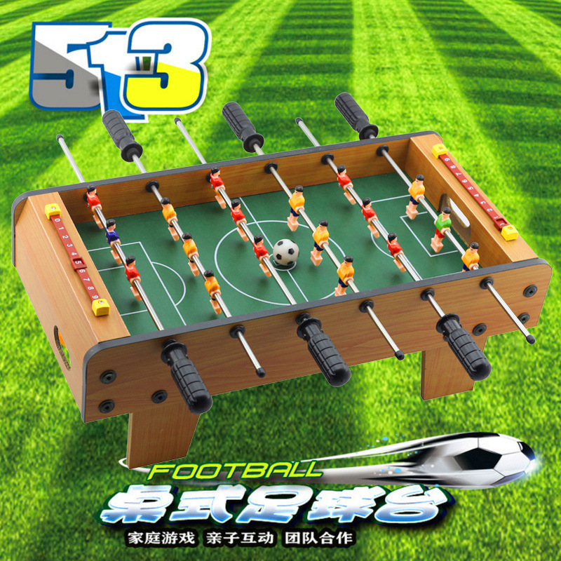 Children's 5 table football table table, 6 birthday gift for boys and boys sports, and toy table.