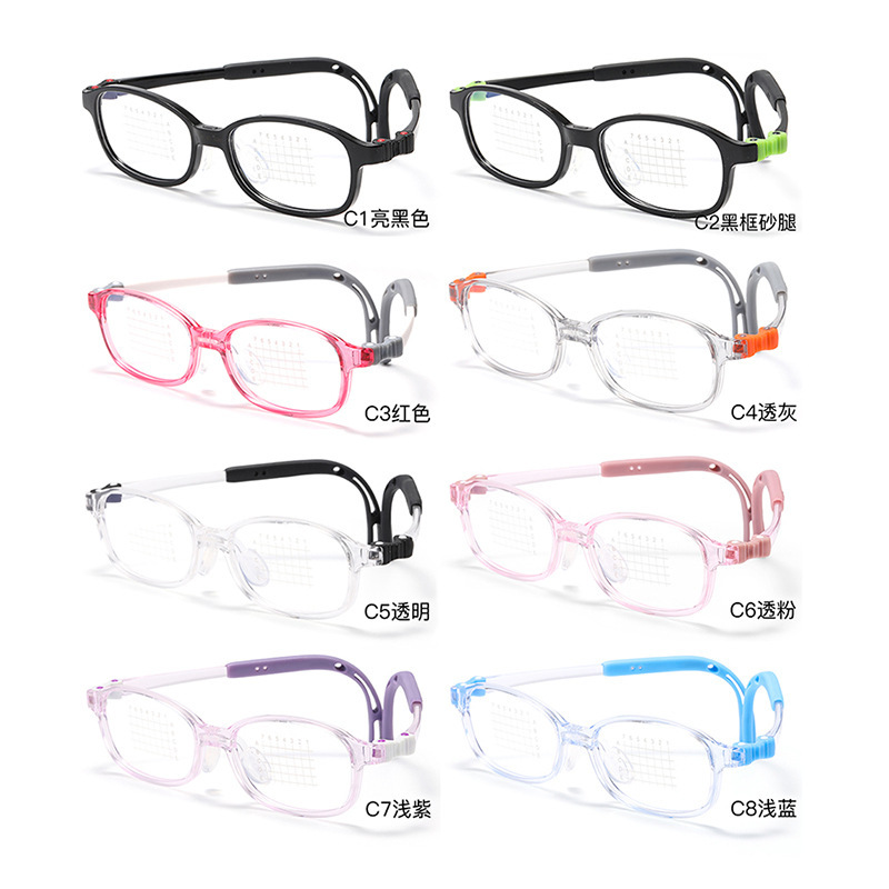 Teen mirrors, ems, environmentally friendly lens frames, slid-proof T115 children's short-sighted blue-light glasses