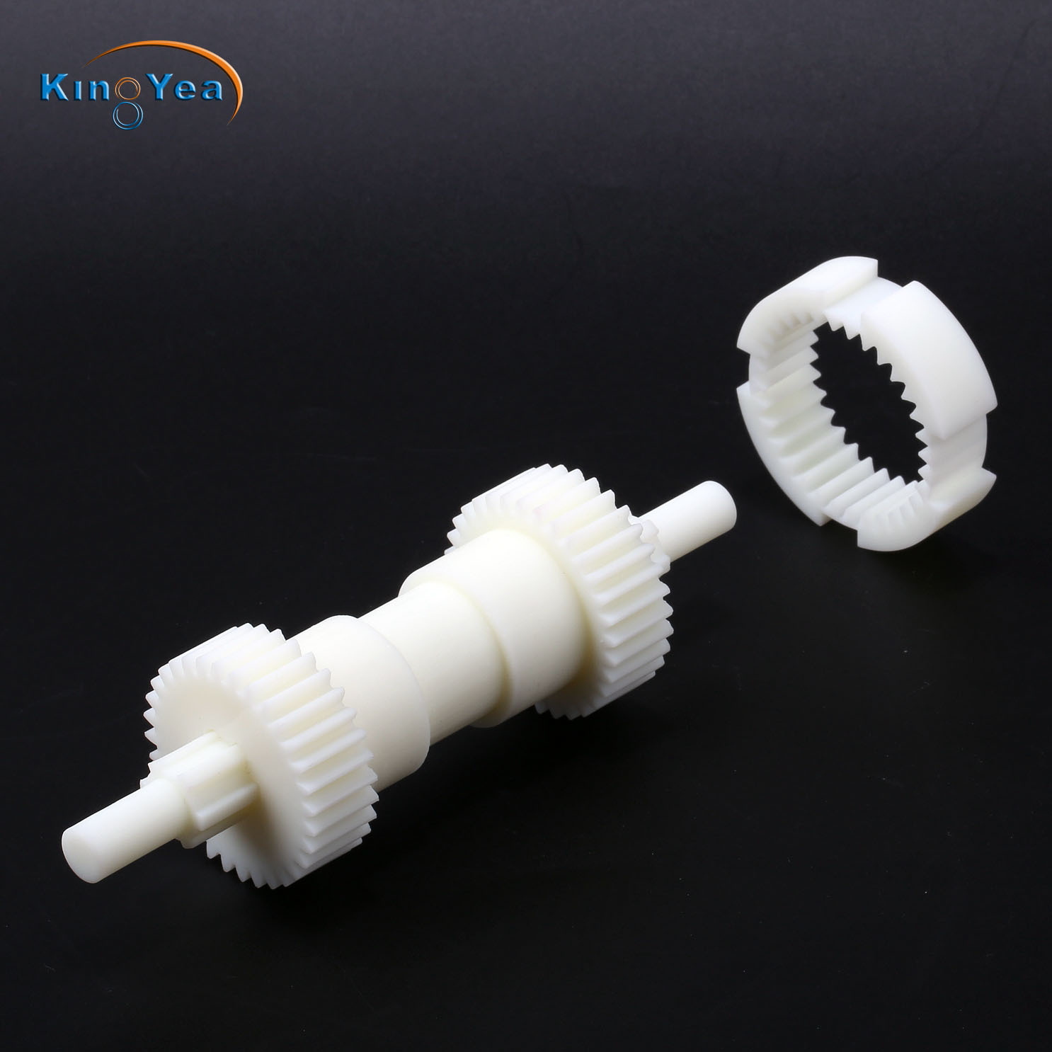 Production of precision parts for polytetrafluoroethylene