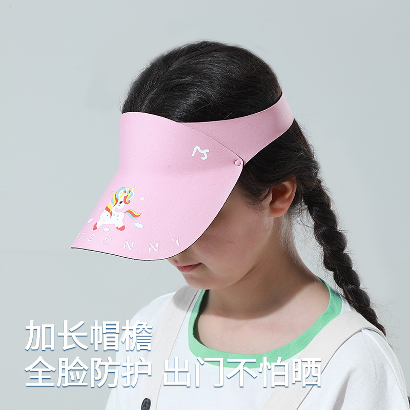 MeETSUNNY Summer Sunshine Pure Cartoon Dinosaur Children's emptiness cap