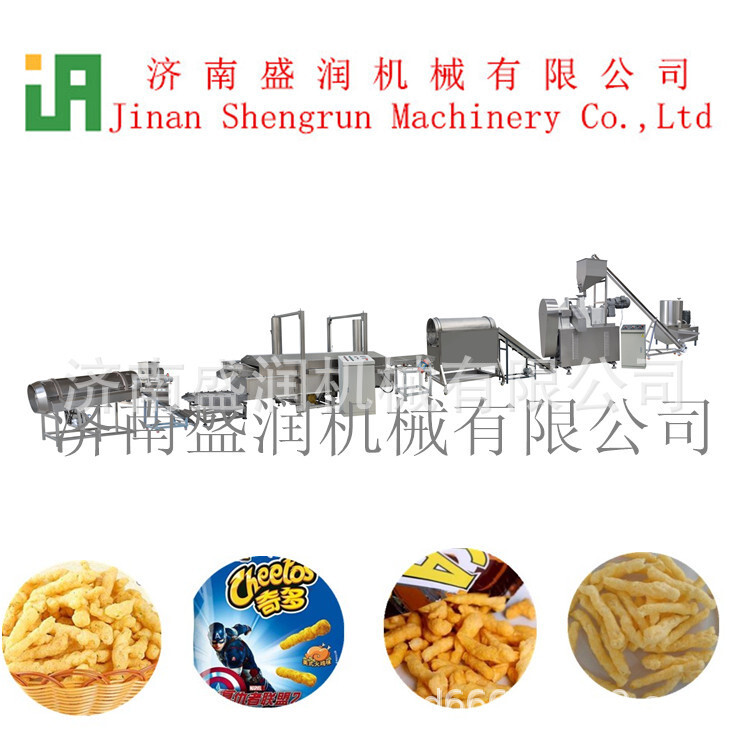 Rice bar production equipment Kurkurecido corn bar production line Recreational food processing equipment