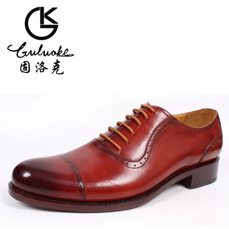 Hand-made sew-up by a man with retrospective shoes.