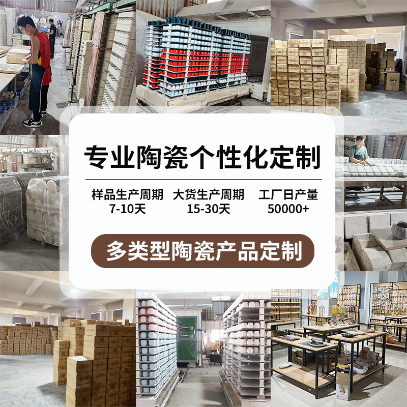 ins復古風陶瓷手柄不鏽鋼刀叉勺餐具甜品勺家用牛排刀叉logo定製