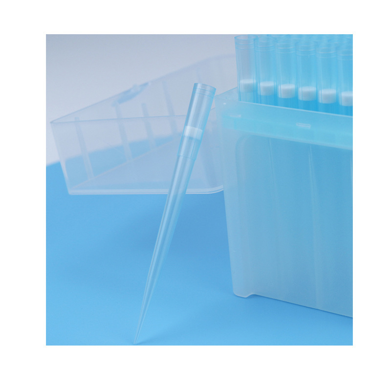 Single-time plastic 10ul200ul 300ul 1250 ml liquid suction with long-banded core boxes containing 96 boxes/boxes