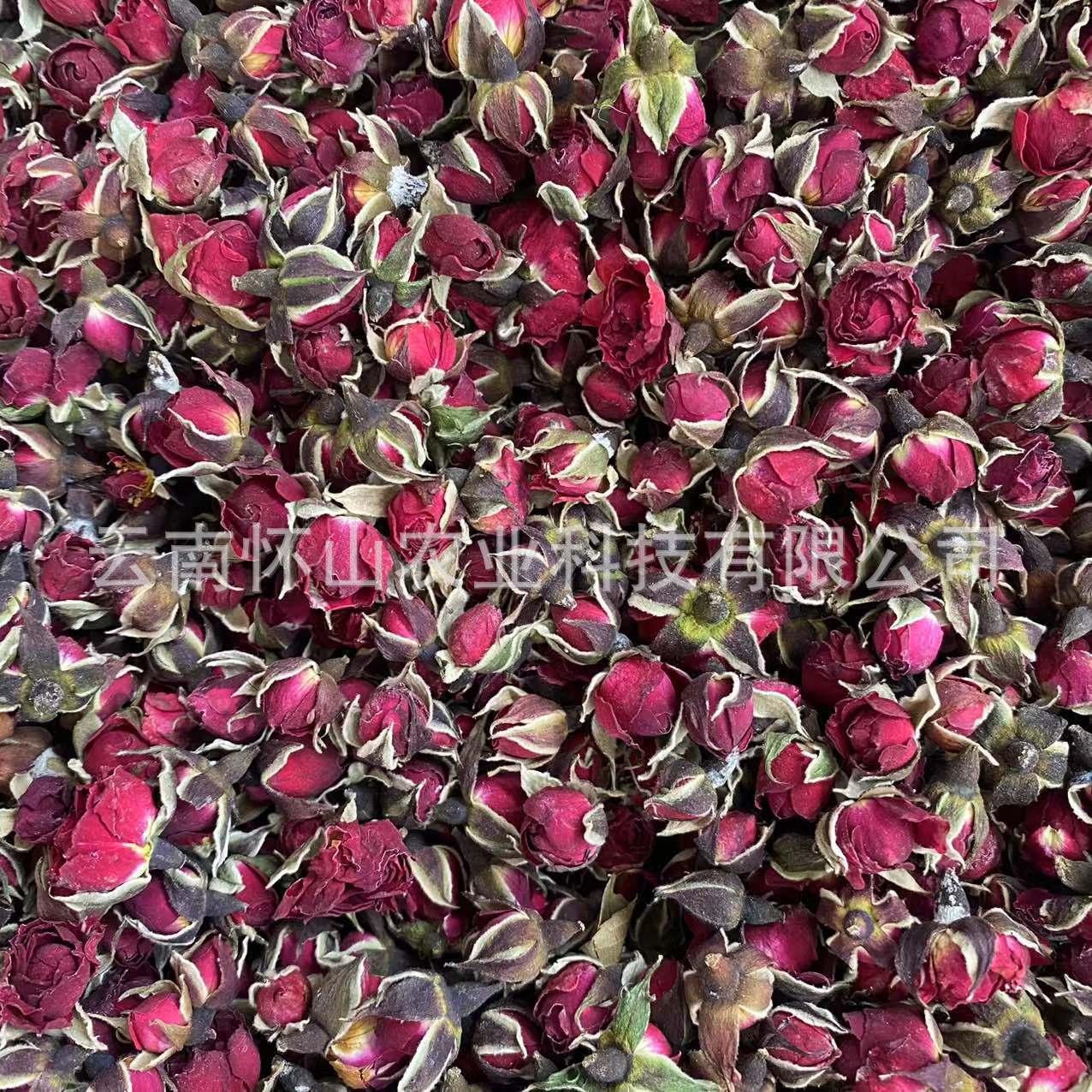 Goldside rose tea, goldside roses, real Yunnan plateau dry flowers.