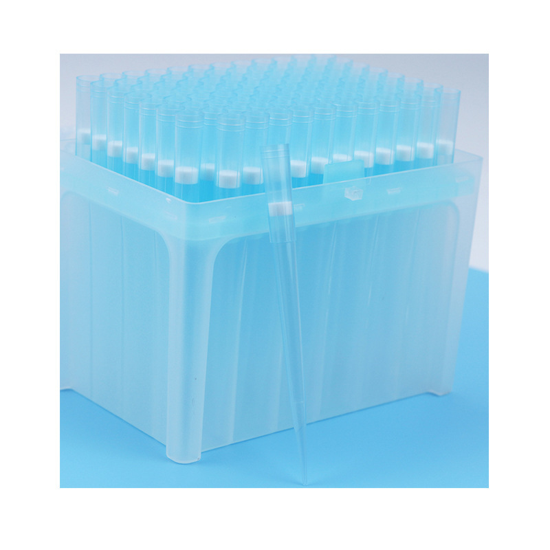 Single-time plastic 10ul200ul 300ul 1250 ml liquid suction with long-banded core boxes containing 96 boxes/boxes