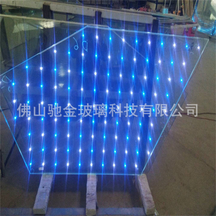 LED-luminous rectangular array light beads processed by the manufacturer