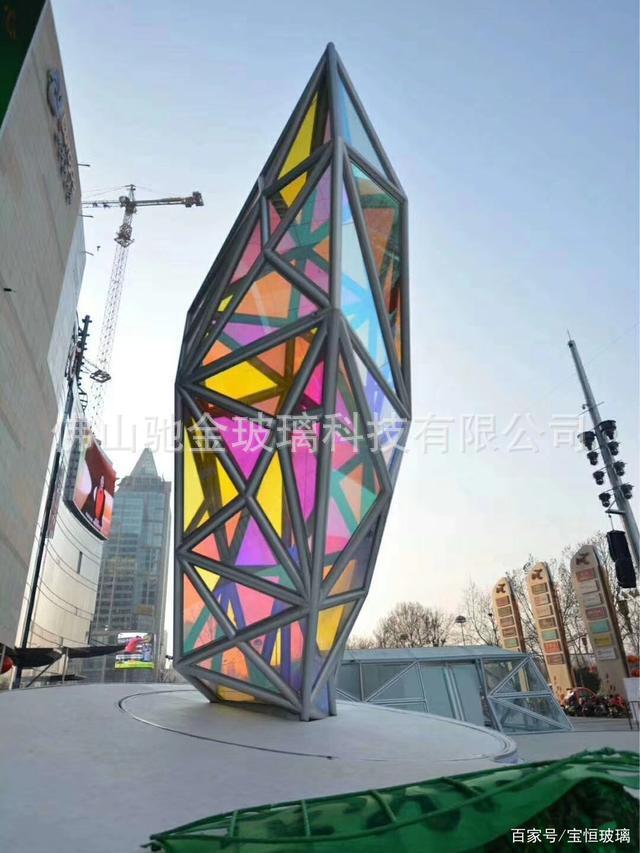 Supplyer's colored glass, multi-angle coloured glass, new art-decorated glass.