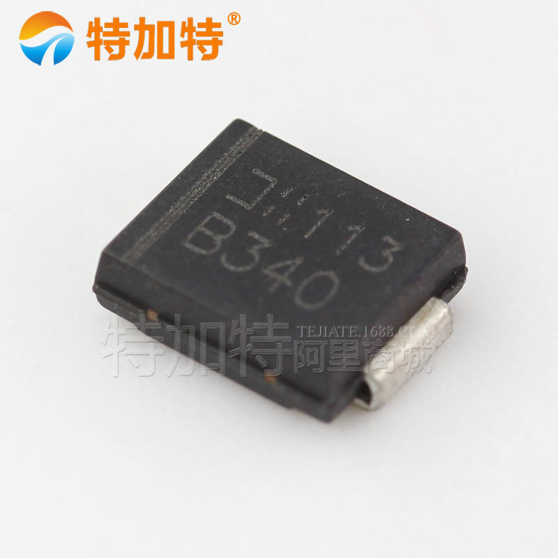 B340A-13-F B340 3A/40V DO-214AC Shortki Truncular diode