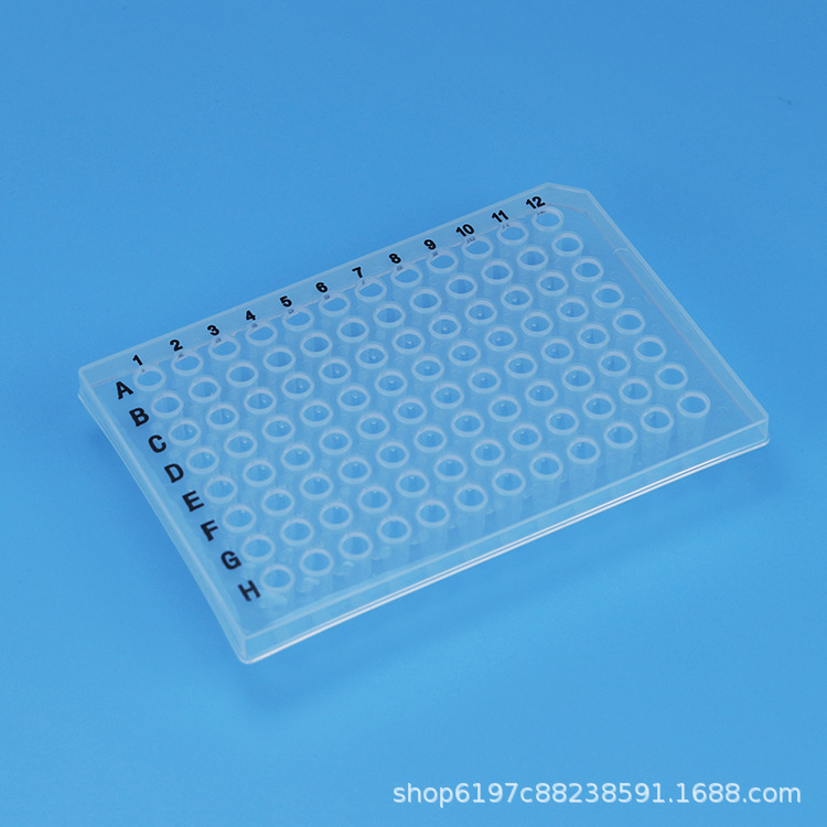 The fluorescent Quantification pcr device uses 0.2 ml Transparent 96 pcr consumption translucency 96 pcr