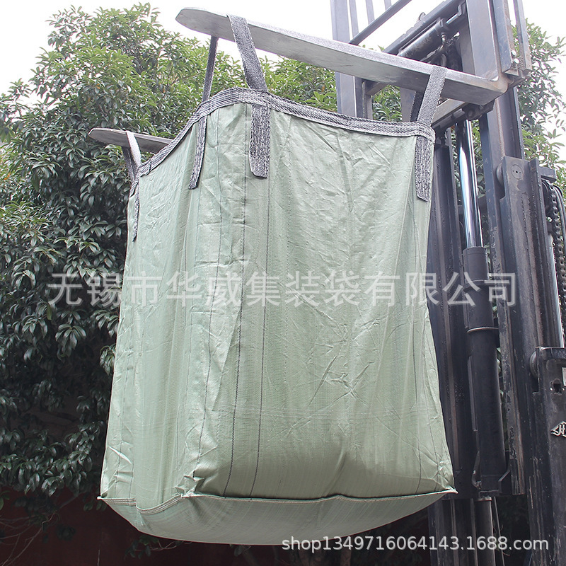 Sản xuất hàng tấn hóa học túi hàng tấn màu xanh lá cây khối lượng không gian phân hủy túi tiền áp suất