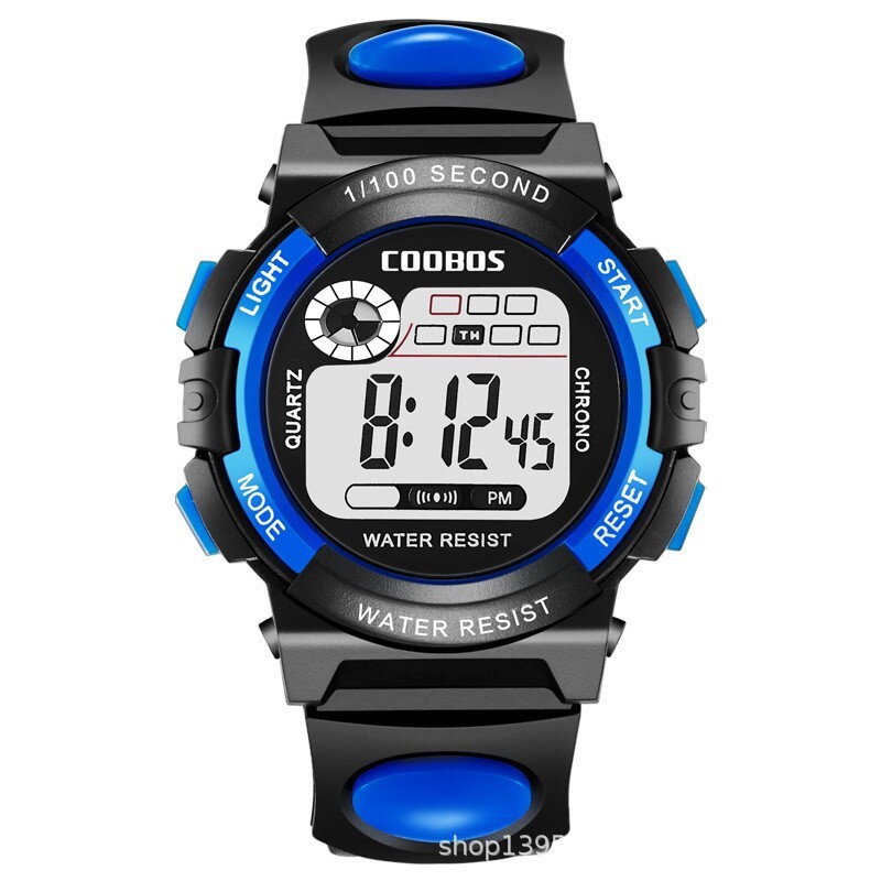 Children's watch boys and girls' waterproof night-watch girls' electronic watch for sports girls