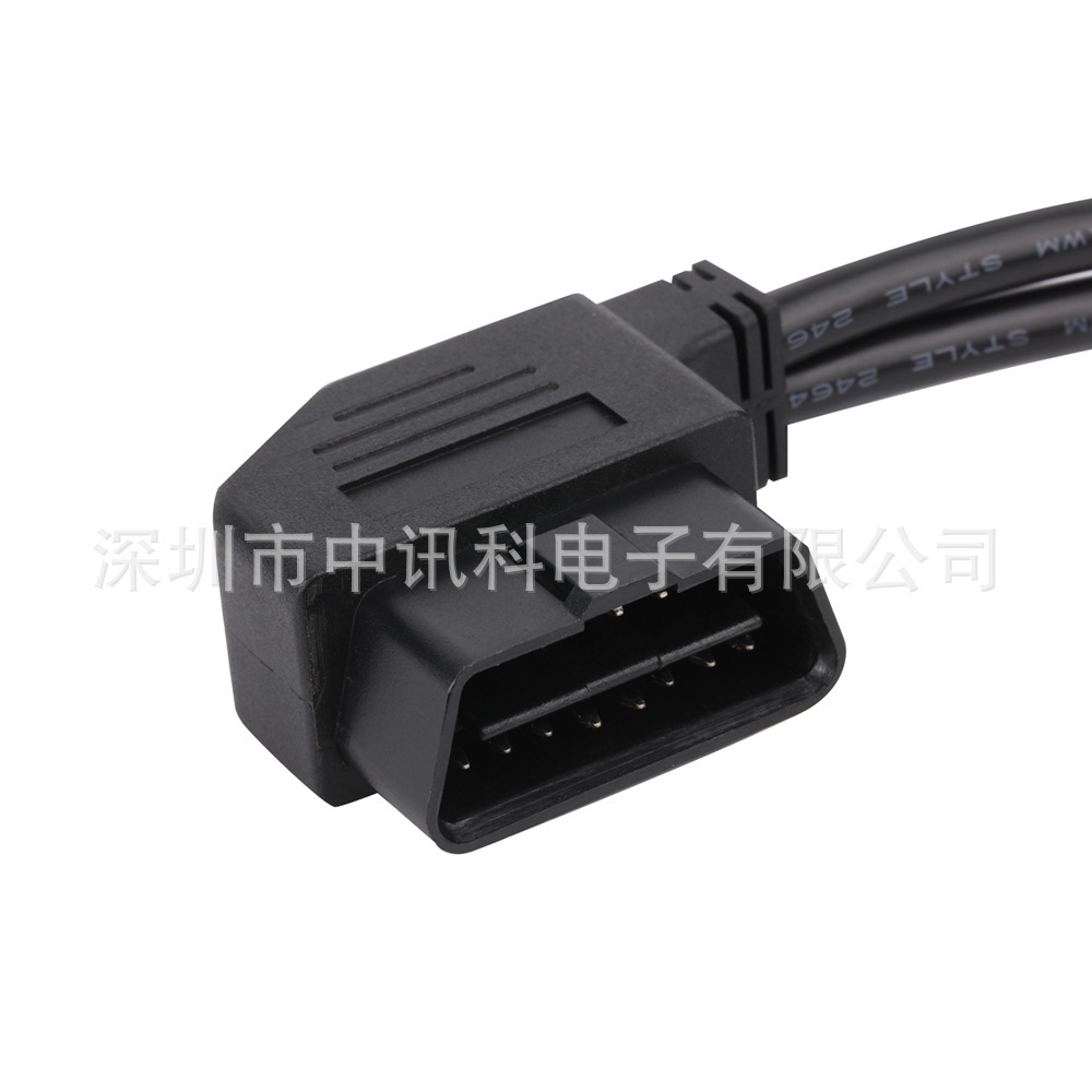 16 needle male mother obd ll obd 2 obd2 obd ii extended cable