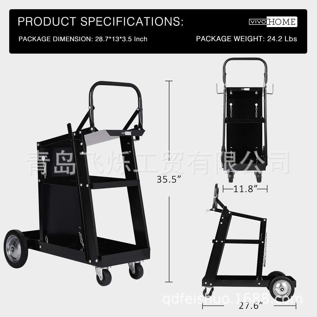 專業製造焊接小推車，手推車，工具車 可放置電焊機氧氣瓶