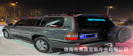 공장 맞춤 제작 EL 차 스티커, 당겨 차, 창문 스티커 뒤에 미츠비시 Pajero.