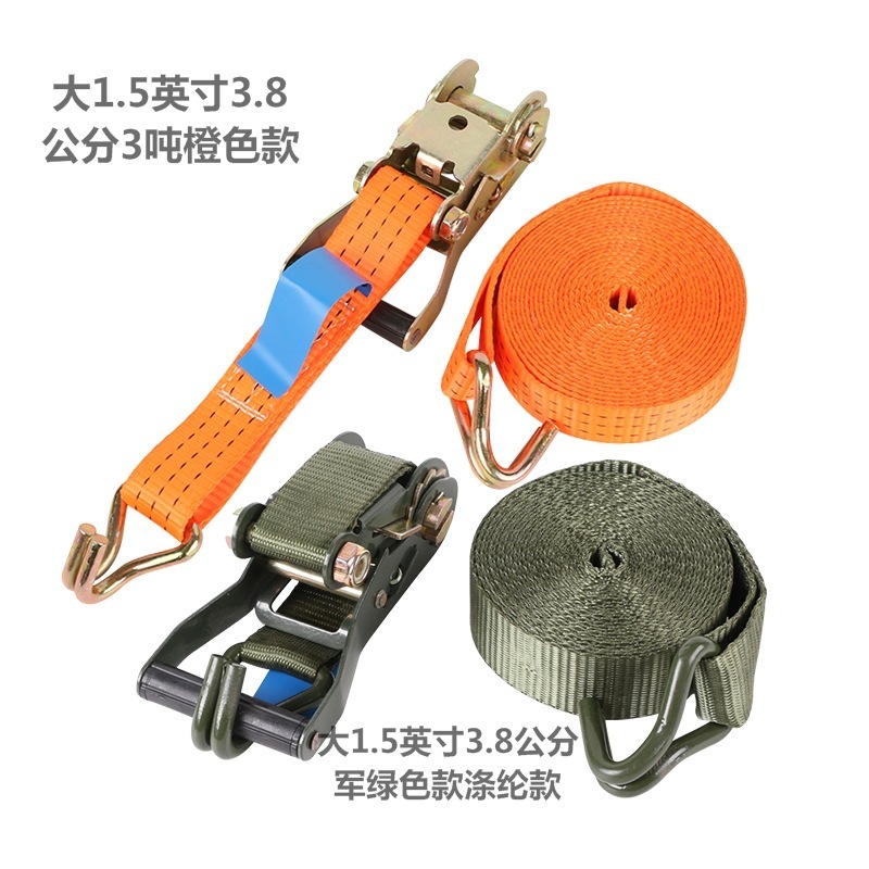 厂家供应捆绑器1.5寸拉紧器 3.8涤纶捆绑带4公分儿童座椅收紧器