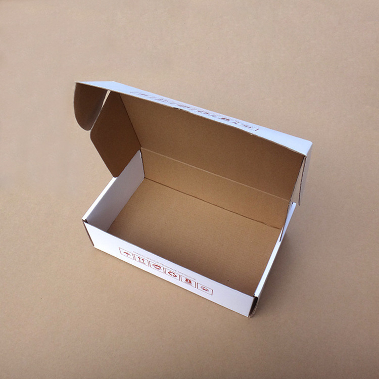 Double-faced varnish wrapper box, high-end costume wrapper box, delivery box, direct sale.