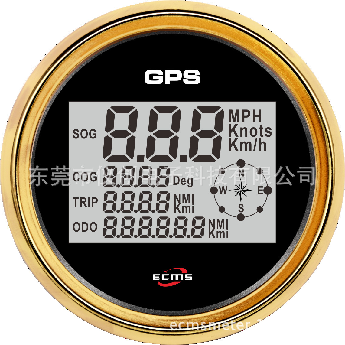 Fifty-two millimeter GPS speed tables.