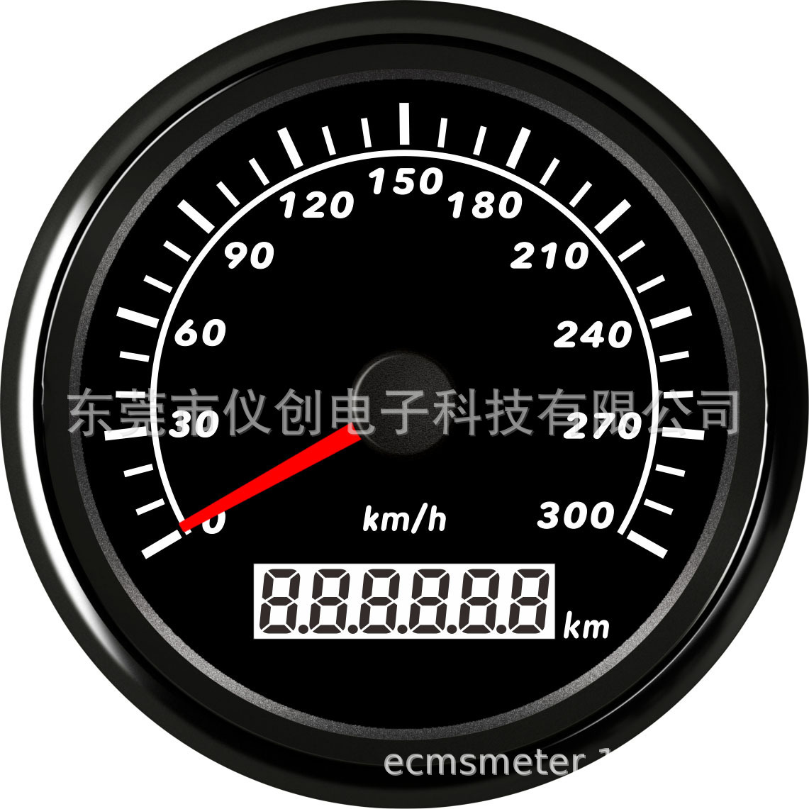 网销七彩背光系列 GPS 迈速测速 300KM速度表