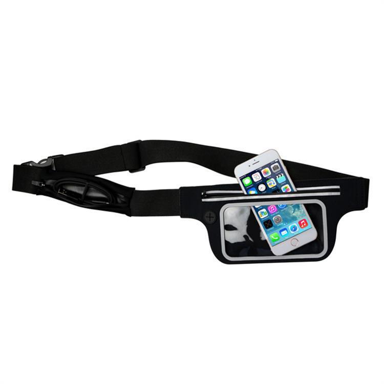 Outdoor exercise pack, multi-purpose touch screen phone bag, male and female gym travel belt.