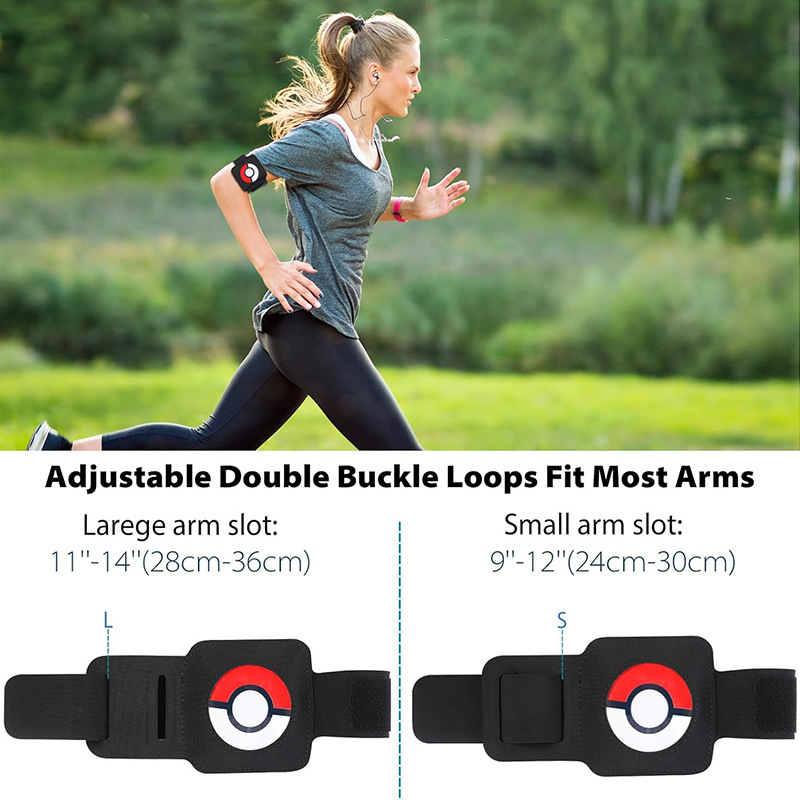 Compatible with the Poke GO Plus Waterproof Sports Armbelt to customise the Ride Cricket Armbelt