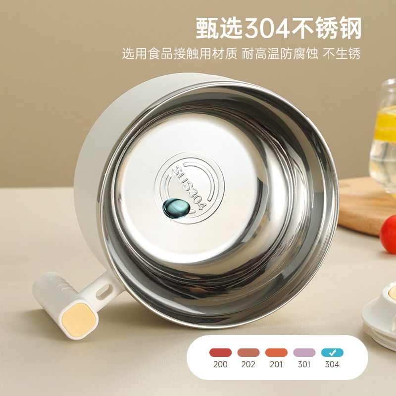 304 bát phồng bằng thép không rỉ với nhiều bát súp hình tròn để nuôi học sinh