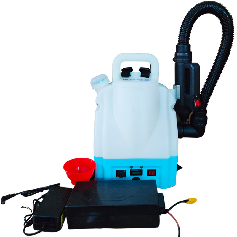 Direct-to-low pharmacist machine to replace battery sprayer ULV ultra low capacity machine hotel orchards