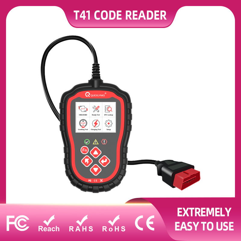 Cross-border obd2/obd car failure diagnostic machine T41 Car failure reading zero scanner detector