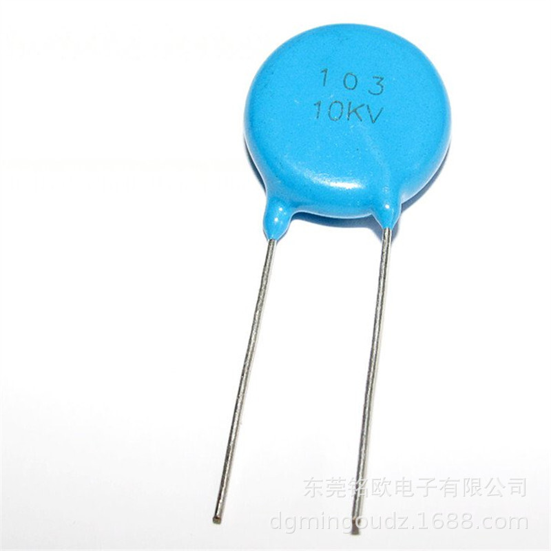 High-pressure china caps 332 m10kv p10mm blue porcelain chip caps