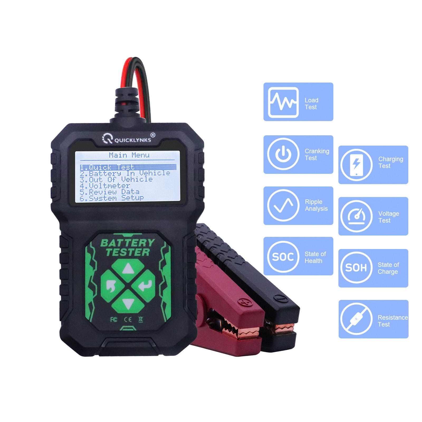 The new heat-selling high-precision battery test analyser, BA107, is simple to use.