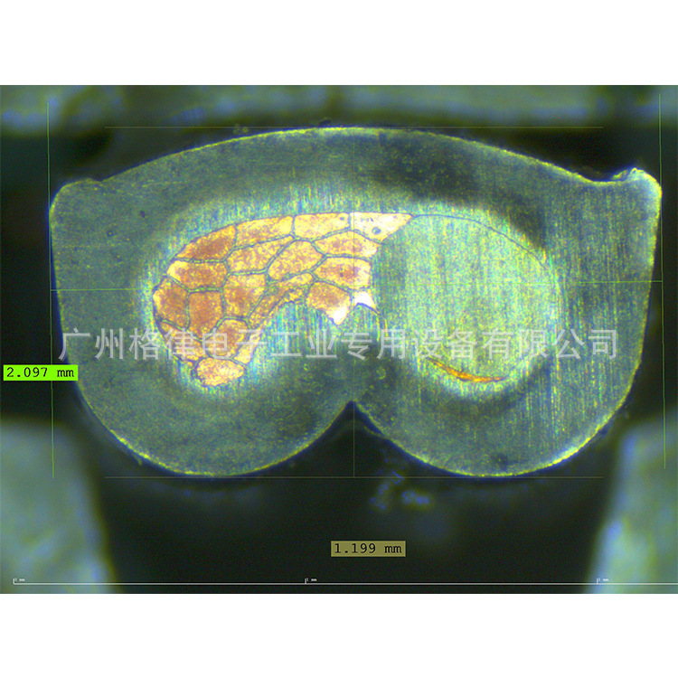 剖面分析仪 端子断面成像检测 线束截面分析仪 线+线截面样品