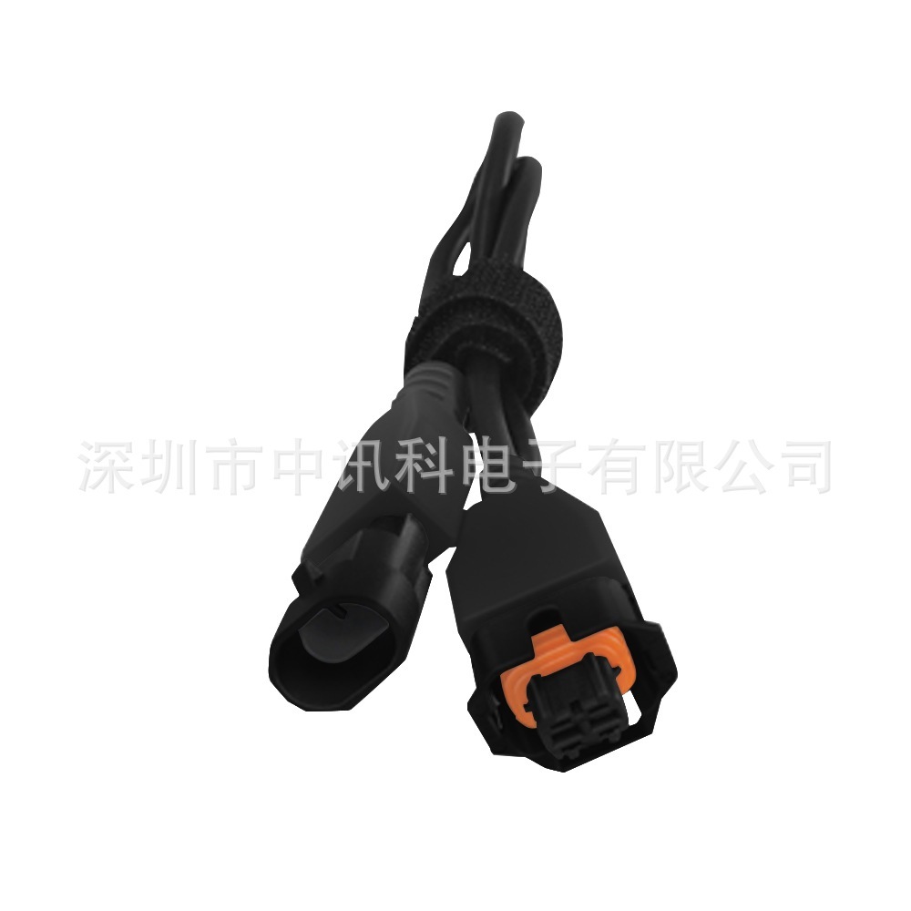 Car urea pump nozzles, 2-hole car tideproof, 2pin black protection.