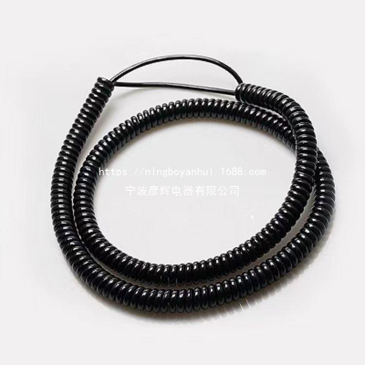 Slinker 2 lõi 3 lõi 4 PU mở rộng cáp vòng cung đen