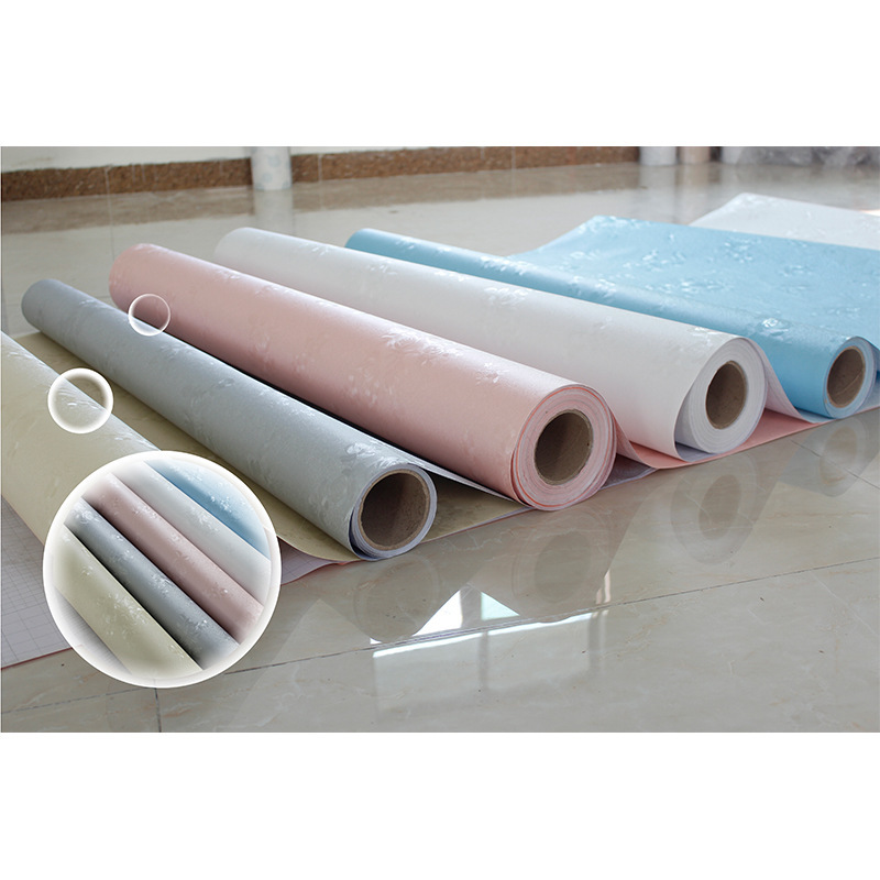 Modern macaron-colored waterproof wallpaper.