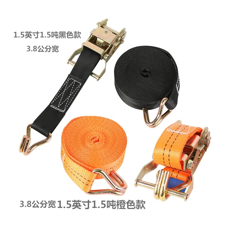 厂家供应捆绑器1.5寸拉紧器 3.8涤纶捆绑带4公分儿童座椅收紧器