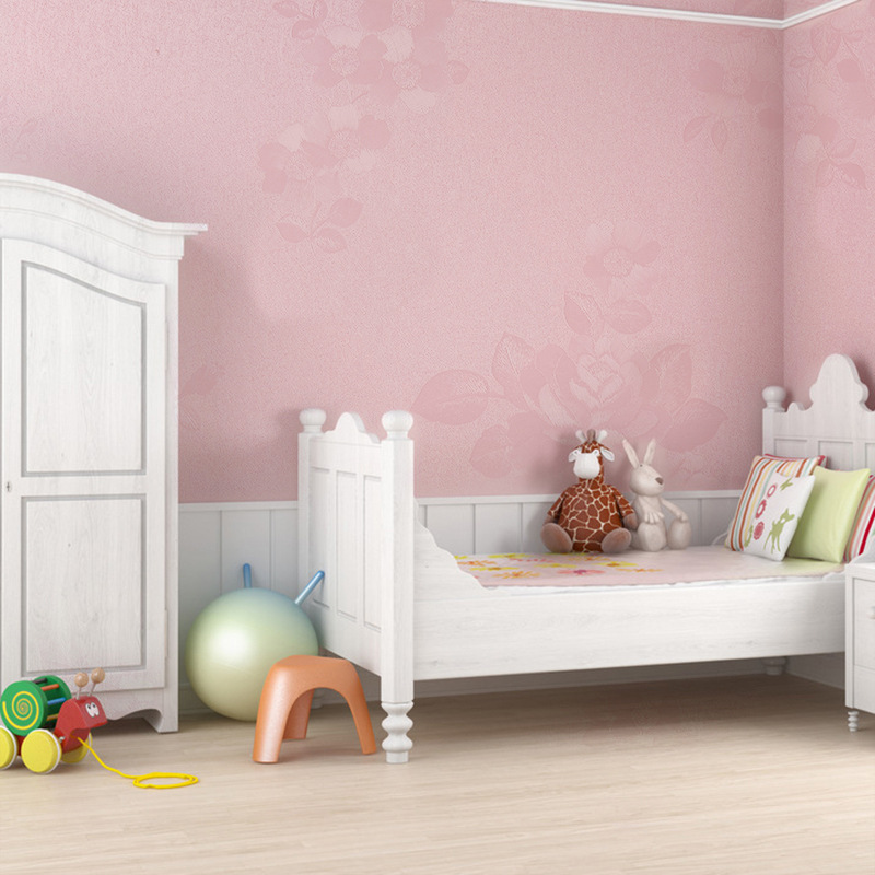 Modern macaron-colored waterproof wallpaper.