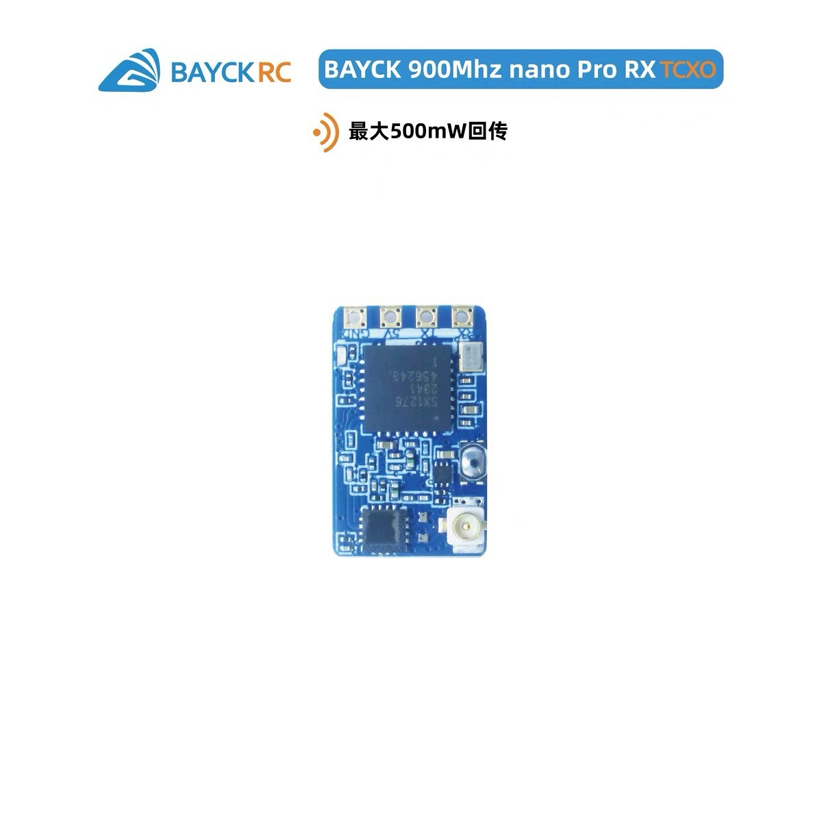 BYCK Shell 915M-NO-PRO RX ELRS ăng ten 500mw đi qua FPV