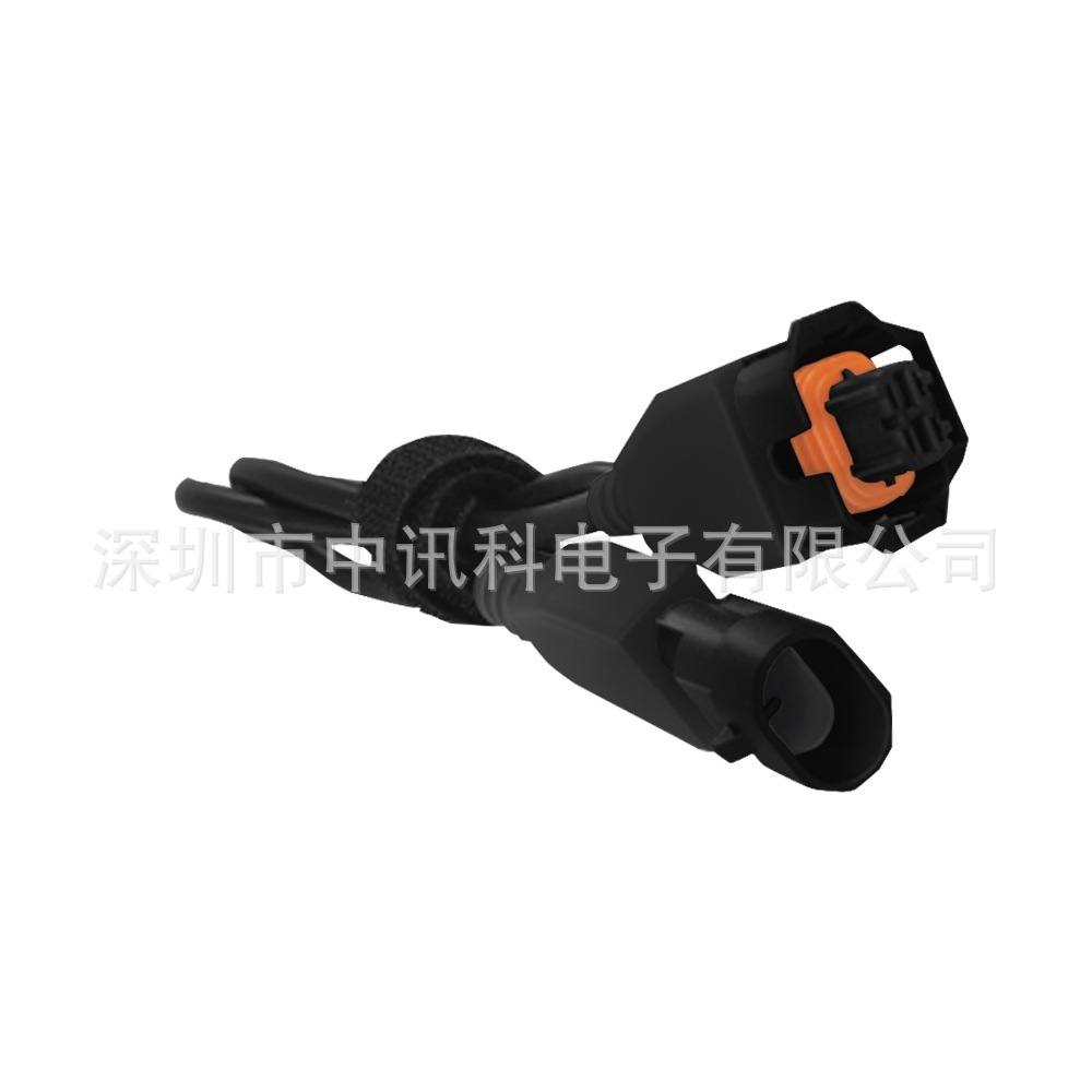 Car urea pump nozzles, 2-hole car tideproof, 2pin black protection.