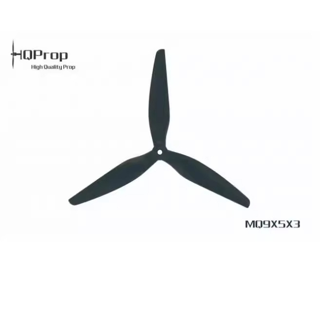 HQProp 9X5X3 9-inch tri-leaf propeller FPV crossing nylon 9050 caps
