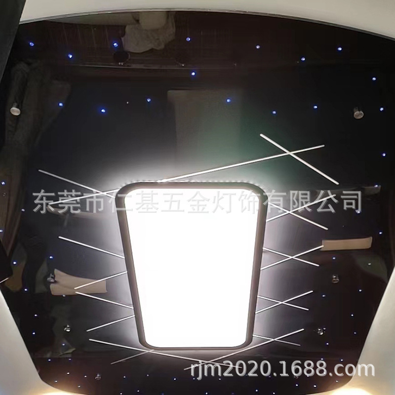 定制游艇房车亚克力顶灯集成顶灯 LED吸顶灯 LED面板星空顶天花灯