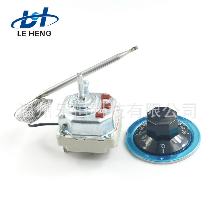 30°C ~ 110°C spin button thermostat 50-300 degrees temperature switch Fry boiler boiler power