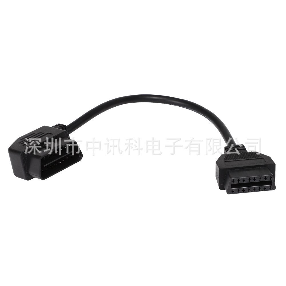 16 needle male mother obd ll obd 2 obd2 obd ii extended cable