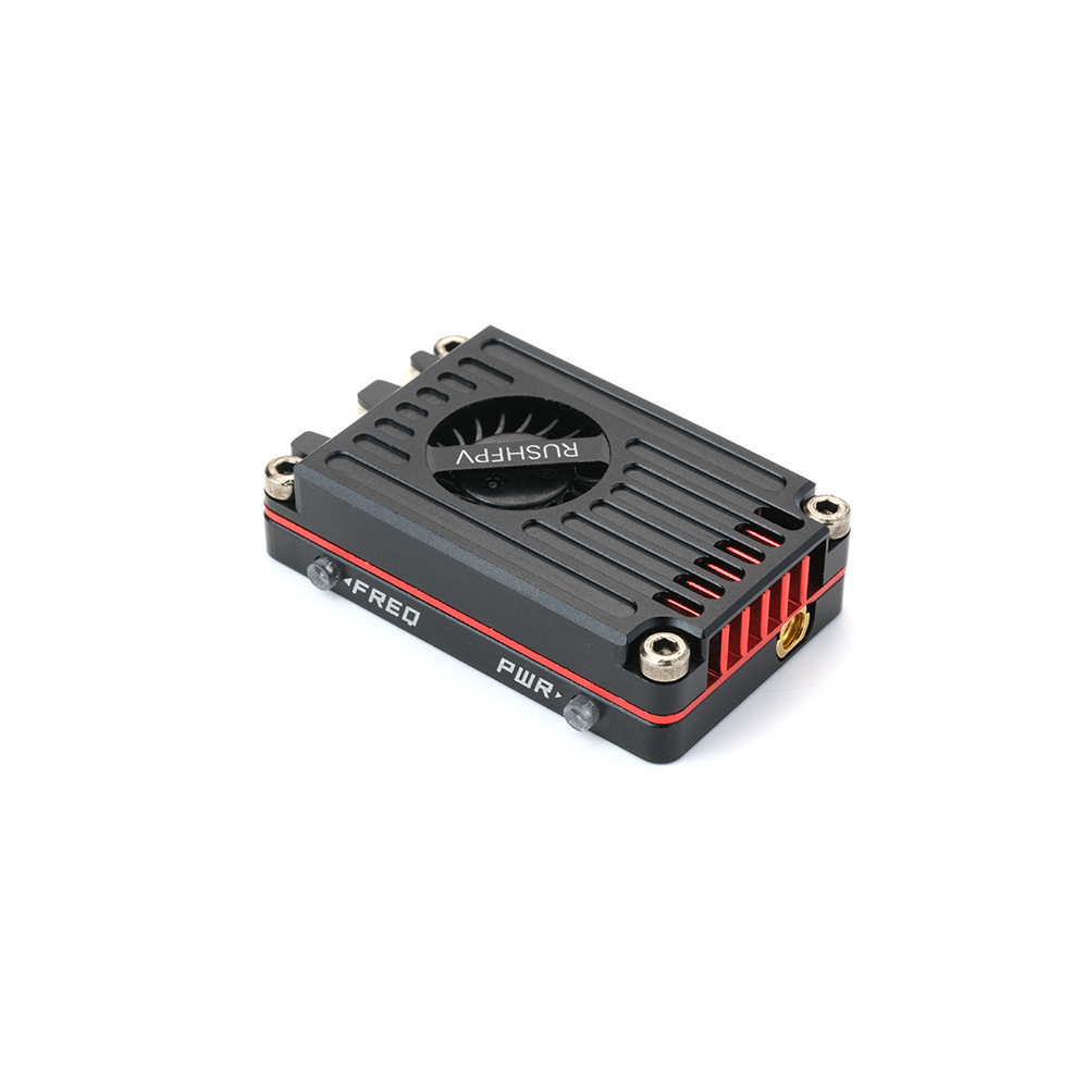 RUSHFPV MAX SOLO 2.5W 5.8G VTX diagrams CNC shell high power FPV crossing fittings