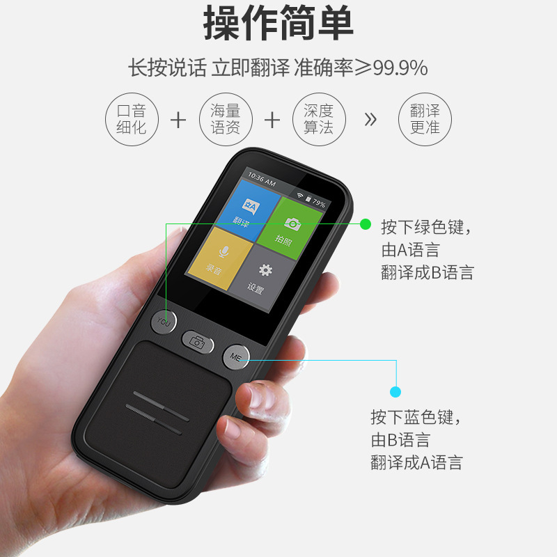 T16 Smart Voice Translator Translator Transnational Translator