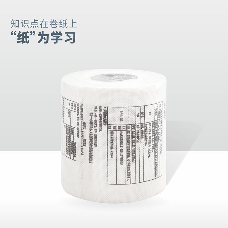 In junior high school, the geo-printing paper-and-paper-rolling home-students in hygiene and wood-pulsion creative individual roller paper