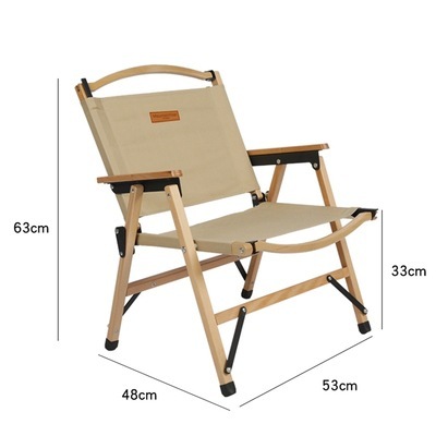 The outdoor woody kmitt chair folds the camper chair, camping the chair, and the own chair.