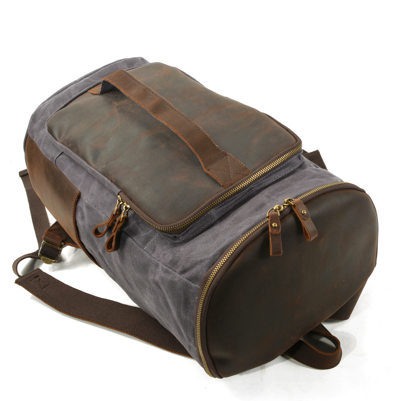 A large-capacity book bag, a double-shouldered dhow bag, an outdoor travel pack, a multifunctional double-shoulder backpack