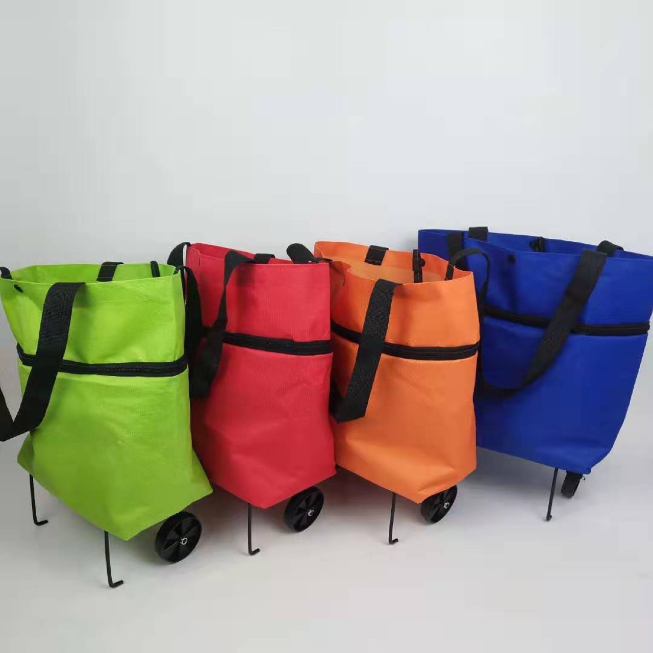 Cái mới gấp túi bánh xe, túi kéo kéo nhà, đi mua sắm đa mục đích để mua một chiếc xe tải chở đĩa.
