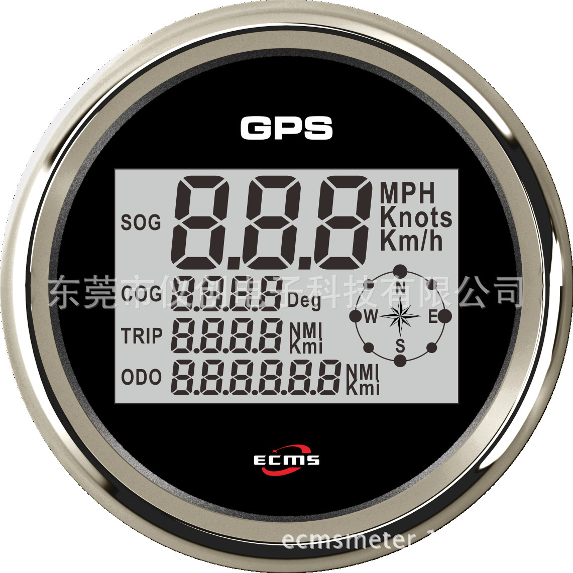 Fifty-two millimeter GPS speed tables.