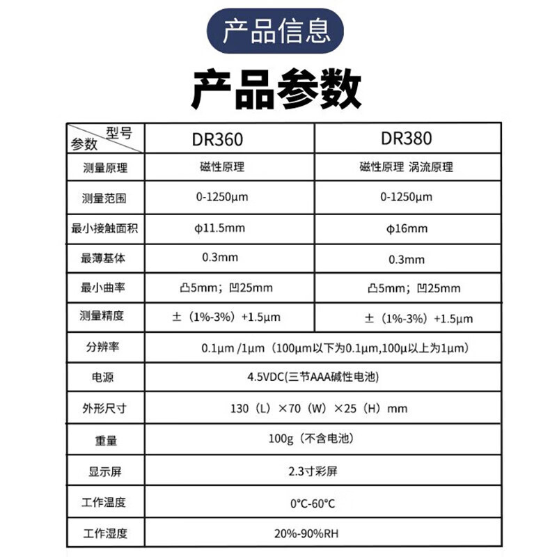 Máy đo độ dày mạ cao zinc-lated cho chromium tích hợp hạt electron phủ lớp phủ sơn